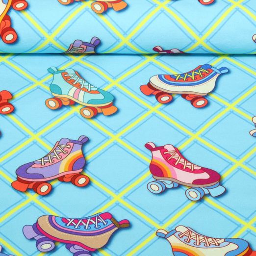 Toile canevas bio - Hamburger Liebe Choose Your Vibe Take it Easy Bleu clair