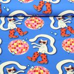 Toile canevas bio - Hamburger Liebe Choose Your Vibe Dance It Out Bleu-0