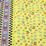 Satin de coton bio - Hamburger Liebe Choose Your Vibe Be You Jaune-1