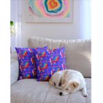 Toile canevas bio - Hamburger Liebe Choose Your Vibe The Happy Channel Violet-2
