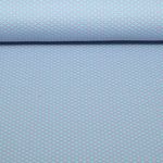 Bio Jacquard Jersey - Choose your Vibe Moody Knit Hellblau