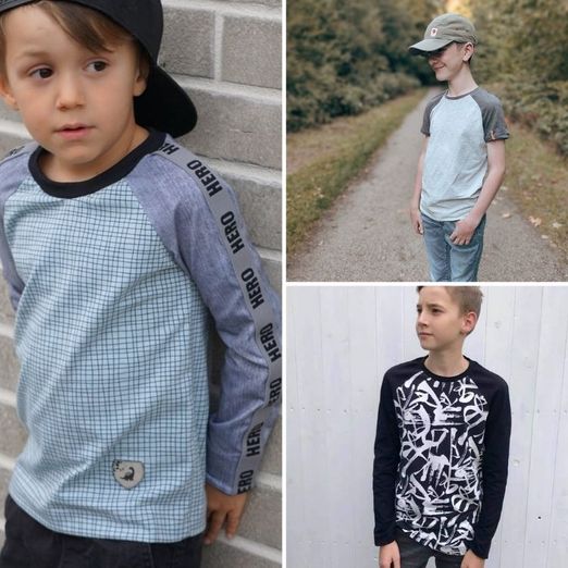 Raglanshirt - SKAGERRAK Kinder - Schnittmuster eBook