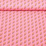Bio Musselin Glatt - Hamburger Liebe Choose your Vibe Power Rosa-0