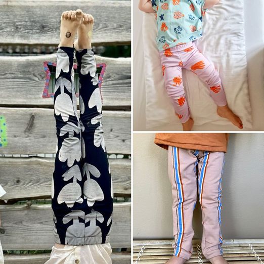 Leggings - #grosseSchritteLeggings - Schnittmuster eBook