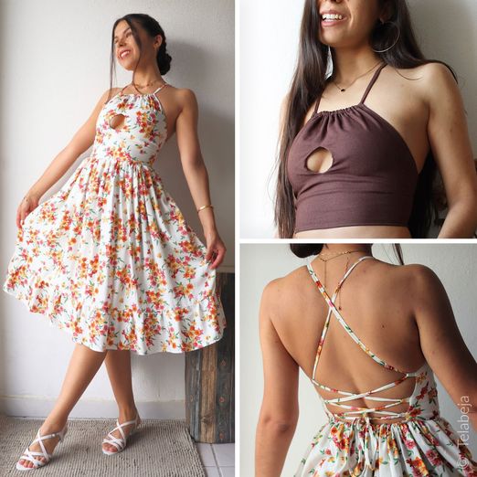 Robe et Top - Tonatiuh - Patron numérique