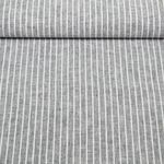 Leinen - Cotton Streifen Dunkelblau