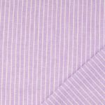 Len - Bawełniane paski w kolorze bzu