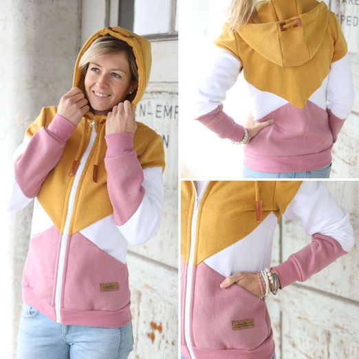 Sweatjacke Nurika - Schnittmuster eBook
