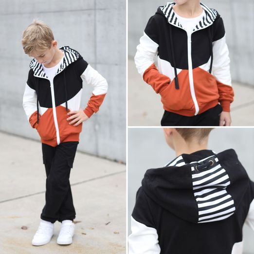Sweatjacke - Mini Nurika - Schnittmuster eBook