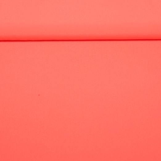 Tissu short de bain recyclé - Uni Corail