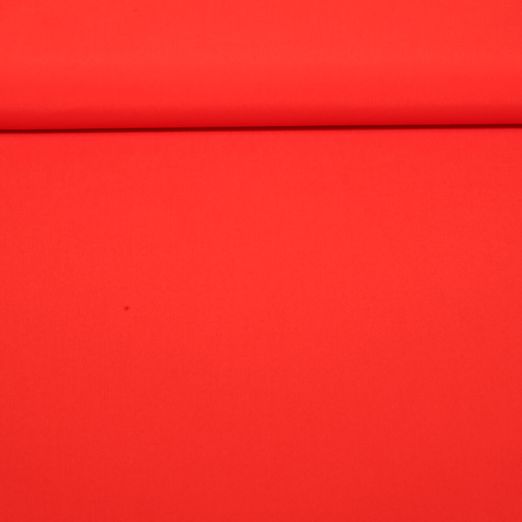 Tissu short de bain recyclé - Uni Rouge