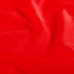 Tyg för badshorts - Uni-röd Återvunnen