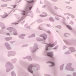 Sport- och badtyg – digitaltryck Leo gammalrosa UPF50 återvunnen