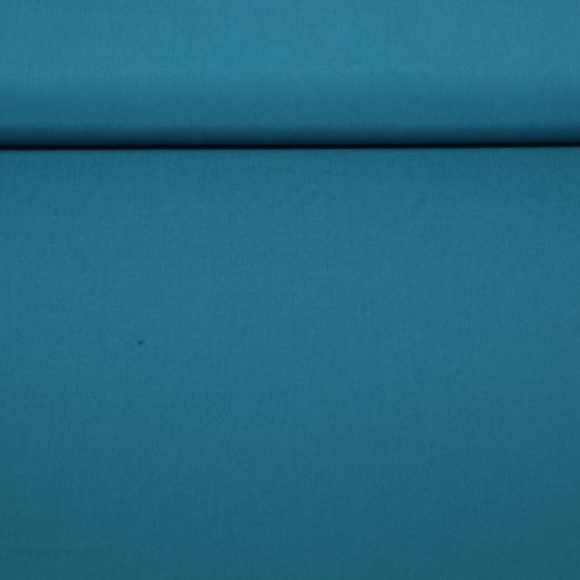 Tissu short de bain recyclé - Uni Bleu pétrole