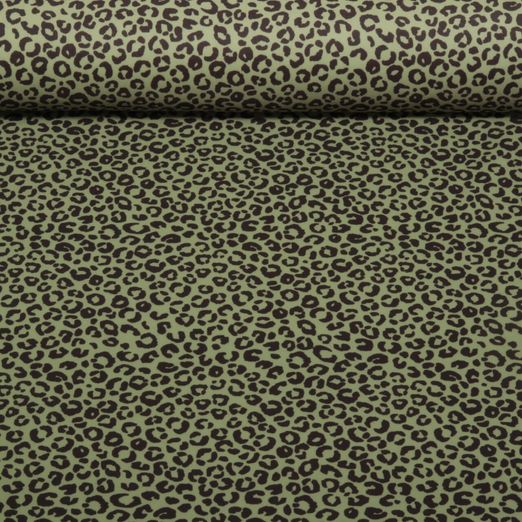 Sport- & Bademodenstoff - Digitaldruck  Leo Olive UPF50 Recycled