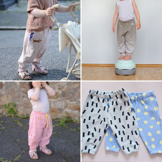 Kinderhose - #gutewetterhose Mini - Schnittmuster eBook