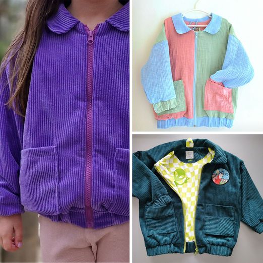 Blousonjacke - #guteZeitenJacke - Schnittmuster eBook
