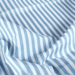 Tissu pour maillot de bain - rayures blanc bleu recyclé