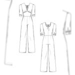 Jumpsuit - The Jolene Jumpsuit - Schnittmuster eBook-1
