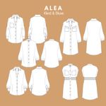 Hemd / Hemdkleid - ALEA - Schnittmuster eBook-1