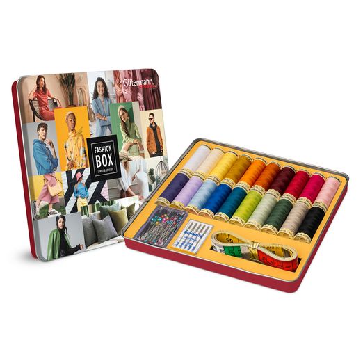 Gütermann Set Allesnäher Fashion Box - 20 x 100m