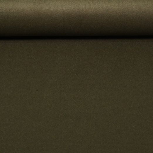 Mantelstoff Roberto - Flanell Army Uni