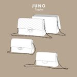 Handtasche - JUNO - Schnittmuster eBook-1