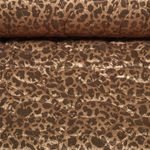 Gesteppter Jackenstoff - Quilt Leo Herzen Braun-0