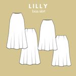 Rock - LILLY - Schnittmuster eBook-1
