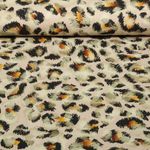 Jersey - Digitaldruck Fantasie Leo Muster Taupe