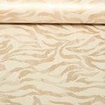 Scuba - Foliendruck Zebra Beige