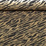 Stretchsamt - Ausbrenner Sand