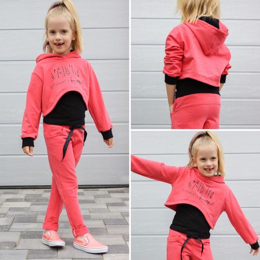Cropped Hoodie - Ella - Schnittmuster eBook