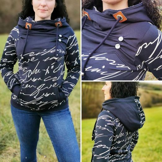 Hoodie - Elise - Schnittmuster eBook