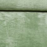 Tissu éponge - uni menthe claire