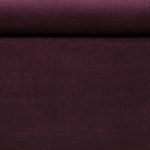 Velours côtelé large stretch Jeannot - Uni Bordeaux-0