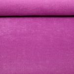 Velours côtelé large stretch Jeannot - Uni Violet-0
