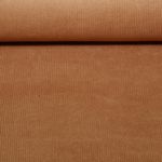 Velours côtelé large stretch Jeannot - Uni Cognac-0