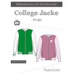 Collegejacke Kinder - Papierschnittmuster-0