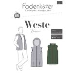 Weste Herren - Papierschnittmuster-0