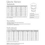 Weste Herren - Papierschnittmuster-1