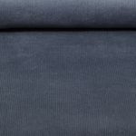 Velours côtelé large stretch Jeannot - Uni Bleu jeans-0