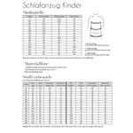Pyjama - Schlafanzug Kinder - Papierschnittmuster-1