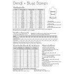 Dirndl Damen - Papierschnittmuster-1