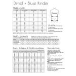 Dirndl Kinder - Papierschnittmuster-1