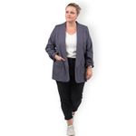 Blazer mit Schalkragen Damen - Papierschnittmuster-3