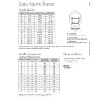 Basic-Weste Damen - Papierschnittmuster-1