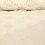 Tissu matelassé pour veste - Teddy Beige