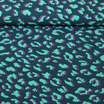 Beschichtete Baumwolle - Leo Petrol