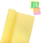 Jelly Vinyl - 30 x 135cm - gelb